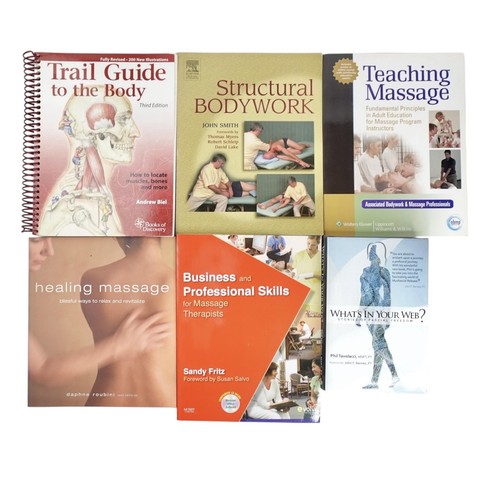 Massage therapy book - book, bundle